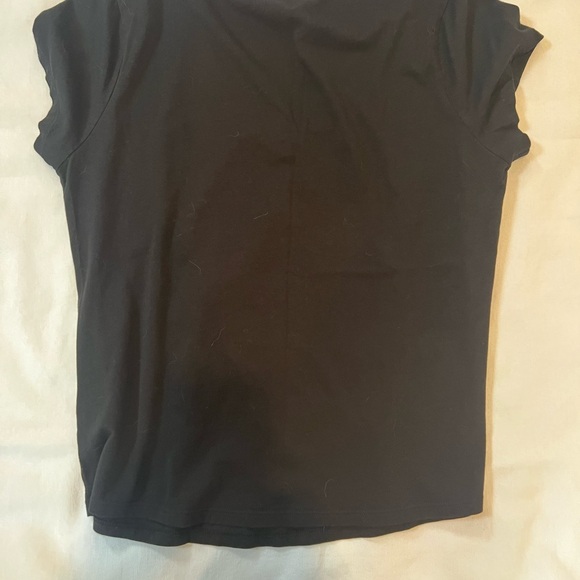 Anthropologie “Boden” Black V-Neck T-Shirt - Picture 4 of 5